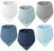 VOMARHUG Muslin Baby Lätzchen,6 Stück Sabberlätzchen,Muslin Dreieckstuch Baby,Super Saugfähige Bio-Baumwoll Halstuch Baby,Lätzchen für Säugling Kleinkinder