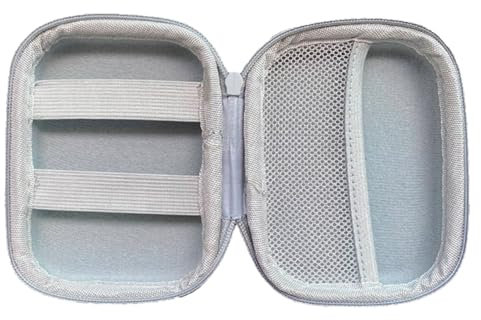 Wegiwuca Wasserabweisende Kamera-Organizer-Tasche für Kinderkamera, stoßfest, spritzwassergeschützt, sturzsicher, für Outdoor-Aktivitäten, grau