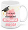Mr. Gadgets Tazza Personalizzata per Laurea Laurea Donna - Idea Regalo per Lei Neolaureata/Festa/Tesi Personalizzabile con Nome - Chiamatemi Dottoressa (Dottoressa)