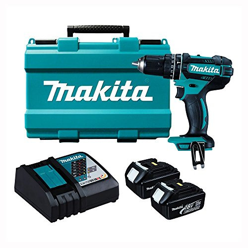 MAKITA DHP482RFE 1 x DHP482RFE, battery Li-Ion 18 V 2 x 3.0 Ah