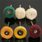 EsportsMJJ 6Er Polisher Buffer Wheel Polieren Buffing Pad Kit Für Dremel Rotary Tool