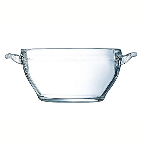 Visiodirect Lot de 3 soupieres Empilable Arcoroc en Verre - 50 cl