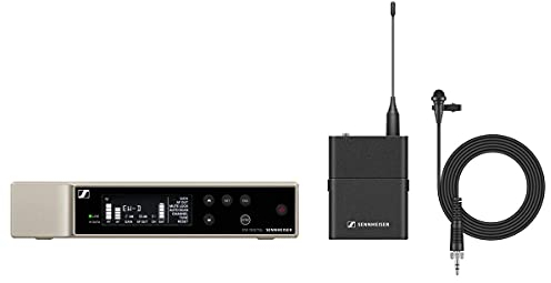 Sennheiser EW-D ME2 Lavalier Microphone Set, Black, XLR, 56 MHz Bandwidth