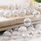 Unisun Konfetti Luftballons, 20 Stück Silber Pailletten Ballons Set 12 Zoll Latex Party Ballon für Geburtstag Hochzeit Baby Shower Jubiläum Feiern Partydekorationen