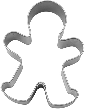 BekkiB - Ausstechform Lebkuchenmann/Junge - ca. 5 cm, Ausstecher aus Edelstahl zum Backen von Keksen und Plätzchen, spülmaschinengeeignet - 3409