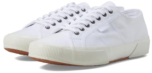Superga® 2750 OG Unisex - Schuhe für Damen und Herren - Obermaterial aus Baumwolle - ergonomische Innensohle - Gummilaufsohle, GRAU, 9.5 Women/8 Men
