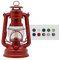 Feuerhand LED Laterne Baby Special 276 - stufenlos dimmbare Laterne für Wohnzimmer, Balkon oder Terrasse - mit warmweißem Licht, Akku- und Batteriebetrieb - Rot