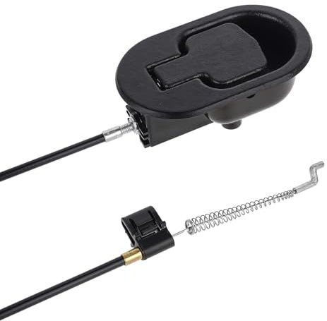 Recliner Sofa Chair Cable Replacement, Aluminum Metal Release Pull Recliner Handle Replacement with Cables Universal Durable Release Lever Pull Handle for Most Furniture Chair Sofa Couch (1 Set)
