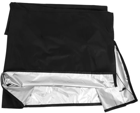 Kisangel Cubierta De Filtro De Piscina Cubierta De De Tela Oxford Resistente para Unidades Exteriores Ajuste Ceñido 55 X 50 X 62 Cm