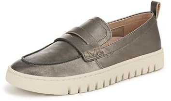 Vionic Women's Uptown Gunmetal Leather 7 Medium