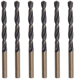 Misuyue 6pcs Metal Drill Bits, 3.5mm HSS Drill Bit Sets, Carbide Twist Drill Bit for Metal Stainless Steel Aluminum Alloy, Wood Drill Bits