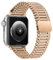 KGFCE Bracelet en métal pour Apple Watch Ultra Band 49 mm série 10/9/8/7 41 mm 45 mm bracelet en acier Iwatch 6 SE 5 4 3 38 mm 40 mm 42 mm 44 mm S10 46 mm 42 mm bracelets de montre(Rose Gold,38 40 41m