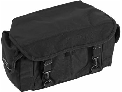 Domke F-2B Ballistic Nylon Bag - Black | Fits 1-2 mirrorless, DSLR or SLR bodies, 12 compartments and pockets, four-compartment insert