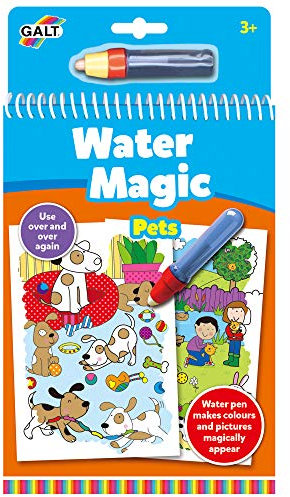 Galt Toys, Water Magic - Pets, Colouring Books for Children, Ages 3 Years Plus
