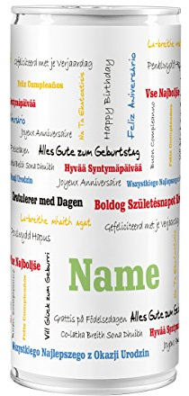 Lustapotheke® Dosenbier mit Namen - Alles Gute zum Geburtstag - super Geschenk-Idee für alle Bierliebhaber