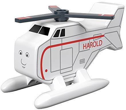 Thomas & seine Freunde GGG43 Harold Holzeisenbahn Flugzeug, Spielzeug ab 2 Jahren