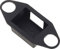 Door Latch Keep Strike Dust Box Black Plastic