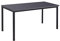Schreibtisch u. Besprechungstisch mit schwarzem Tischgestell | Konferenztisch Bürotisch Computertisch Mehrzwecktisch Arbeitstisch PC-Tisch Homeoffice-Tisch (anthrazit, 80 x 80 x 77,5 cm)