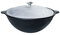 TEXAS CLUB Uzbek Kazan Marmite en fonte avec couvercle en aluminium pour barbecue Kamado Bono Media/Grande/Limited, 8 l