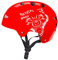 Bestial Wolf | Helm | Skateboard | Kinderroller | Freestyle-Scooter | Skate | Stunt-Scooter | BMX | CE-zugelassen | Sport & Outdoor | Verstellbar | Unisex | 8 bis 99 Jahre (Red)