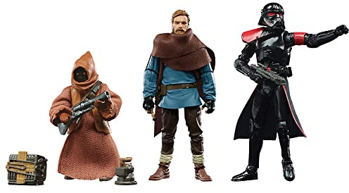 STAR WARS The Vintage Collection OBI-Wan Kenobi Multipack Spielzeug, 9,5 cm große Actionfiguren, Kinder ab 4 Jahren