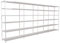 SCHULTE Regalwelt Steck-Grund-/ u 3 Anbauregale, 24 Böden, 2300x3800x500, weiss