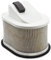 Cnornus Filtro Aria per Kawasaki Z750 ZR750 2004-2012 Z750 R ZR750 2011-2012 Z750 S ZR750S 2005-2009 Z1000 ZR1000 2003-209 Z809 0 201 3-2016
