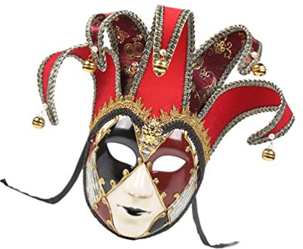 STOBOK Der Opernmaske Narren Maskerade Maske Theatermaske Maskerade Maske Herren Männerkleidung Maskerade-gesichtsabdeckung Anubis-maske Gimp-maske Karneval Jahrgang Venedig Frau