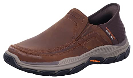 Skechers Herren Sneakers, Brown, 43 EU