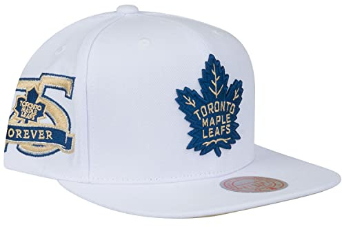 Mitchell&Ness Snapback Cap Winter White Toronto Maple Leafs