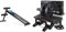 Relaxdays Sit Up Bank klappbar & Amonax Bauchroller Liegestützgriffe Springseile fitness sportgeräte bauchmuskeltrainer für zuhause, ab roller trainingsgerät set
