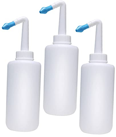 Cabilock 3Pcs Neti Pot Nasenreiniger Für Erwachsene Kinder Nasenspüler Neti Pot Für Kinder Yoga Salzwasserkrug Kunststoff Kind