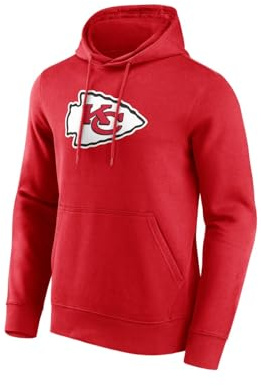 Kansas City Chiefs NFL Hoodie Kapuzenpullover ** Primary Logo Graphic Hoodie ** (5300497, DE/NL/SE/PL, Alphanumerisch, M, Regular, Regular)