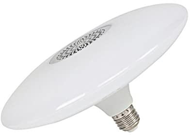 Angoily 1set Color Changing Led Music Bulb Speaker Light for Parties Patios and Festivals Unique Decorative Bulb for Christmas Backyards and Gatherings Thin Design Beautiful Finish