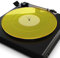 Turntable Mat Record Platter Slipmat: Acrylic Record Player Platter Vinyl Slipmat for Turntables Antistatic Tighter & Defined Bass, Yellow