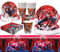 51 Stück Spidey Partygeschirr Set, Superheld Geburtstagsdeko Set Kindergeburtstag Deko Party Supplies mit Pappteller, Tasse, Tischdecke, Servietten, Hero Thema Party Dekoration für 10 Gäste