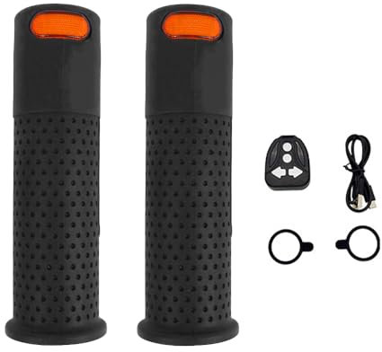 Namvo USB-Lade-Scooter-Lenkergriffe mit Fernbedienung für M365/Pro2/1S Ninebot ES1 ES2 ES4 G30 – Weiche, ergonomische Lenkergriffe mit integrierten Kontrollleuchten