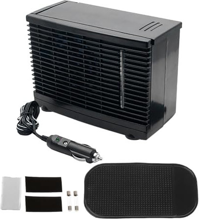 Acondicionador De Aire Para Coche Portátil | Climatizador Portátil Para Vehículos - Dispositivo De Enfriamiento 12V Con Montaje Adhesivo Para Autocaravana Camping Camión Viaje Garaje Tienda Carretera