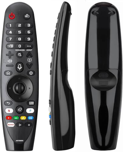 Replacement Remote for LG Smart TV Magic Remote, for LG TV RemoteControl AKB75855501 [NO Voice NO Pointer Function], Universal Remotefor LGTV OLED, UHD, QNED, NanoCell, 4K, 8K Models