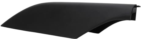 Alomejor Dachträger-Endkappe, Schwarzes ABS, Schützt vor Schmutz, Passend für GX470 2003–2009, Stilvolles Upgrade für Ihren Gepäckträger (Hinten rechts 58270-2P100, 582702P100)