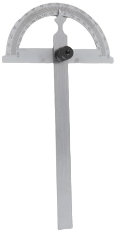 Gehrungssäge Winkelmesser aus Carbonstahl, 80x120mm, Rostfrei und Präzise - Hochwertige Winkelschmiege für Heimwerken und Profi - Handwerk