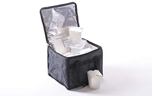 e-shopuk Food Bag Insulated Chinese Indian Pizza DELIVERY Bags for TAKE Away Foods Restaurant Warm Thermal T16