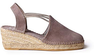 Toni Pons TREMP Damen-Wedge-Espadrille aus Wildleder.