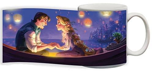 My Cust Tazza aggiungi il tu nome con la principissa Rapunzel principesse cartoni personalizzata con nome ecc