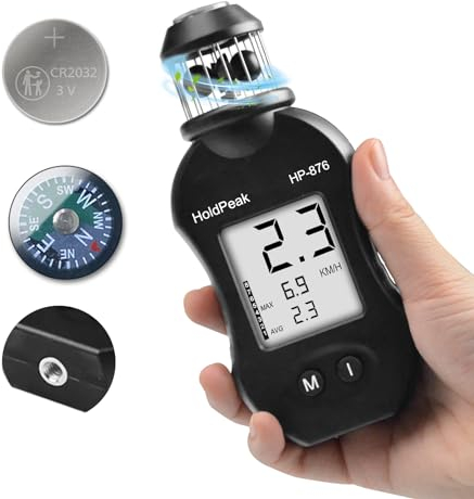HOLDPEAK 876 Wind Cup Digital Anemometer