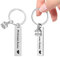 ifundom Bienvenue à La Maison Porte-Clés Nouvelle Maison Porte-Clés Clé Pendentif pour Nouveau Propriétaire Pendaison de Crémaillère Famille Amis Présente 2 Pièces