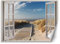 Feeby - 3d Tapete - Fensterblick - 140x100 cm, Fototapete Schlafzimmer - Deko Wohnzimmer - Wallpaper - Wand Deko - Wandtapete XXL - Tapete - Wanddeko - Vliestapete - Landschaft