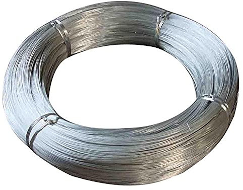 Ningvong Balkendraht, verzinkter Draht, gebundenes Draht, handgefertigter Konstruktion verzinkter Anti-Rost-Draht, 5 mm dick, 500g-3.4mm * 7m.