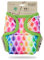 Petit Lulu Größe 2 PUL Überhose (5-16 kg) | Druckknöpfe | One Size Windelüberhose | Baby Windelhose | Waschbar & Wasserdicht | Stoffwindeln | Hergestellt in EU (Rainbow Flames)