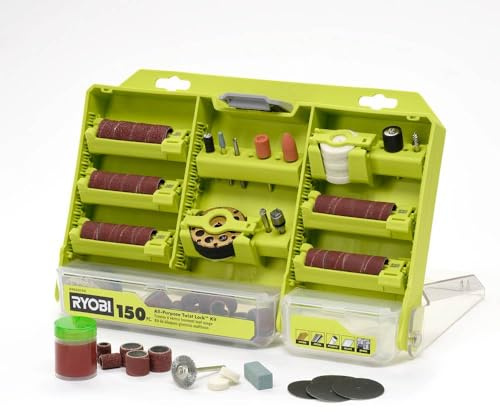 RYOBI 150 PC. All-Purpose Twist Lock Rotary Tool Set